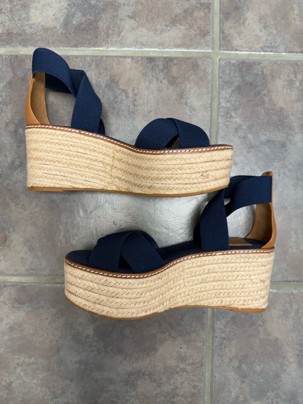 Tory Burch Espadrille Wedges - Picture 5 of 10